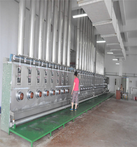 psf production line Polyester staple fiber production line for 60 tons per day export to Vietnam