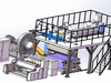 Melt-blown non-woven fabric machine 1.5 tons per day capacity