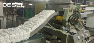 Hollow fiber production line