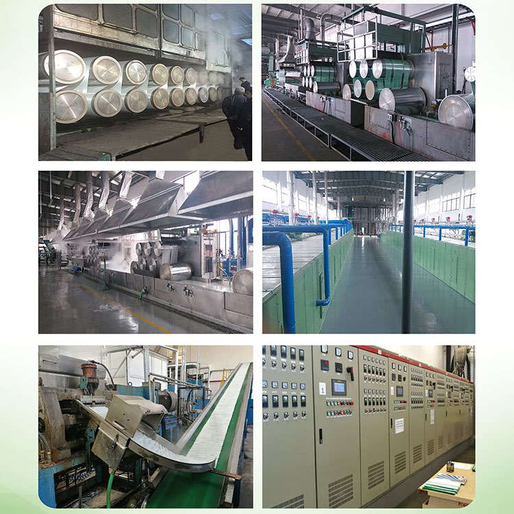 Solid polyester staple fiber production line Hollow polyester staple fiber production line